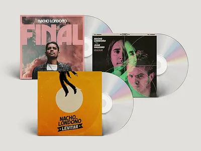Nacho Londoño album cd cover graphic design mamut miami music nacho londoño packaging rock
