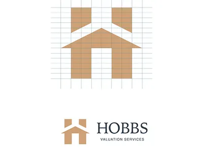 Hobbs Valuation Services branding design icon logo vector