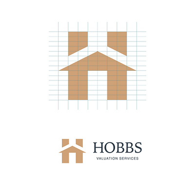 Hobbs Valuation Services branding design icon logo vector