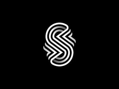 S Letter font icon identity letter lettermark line lines logo logotype mark monogram symbol typedesign typeface typogaphy