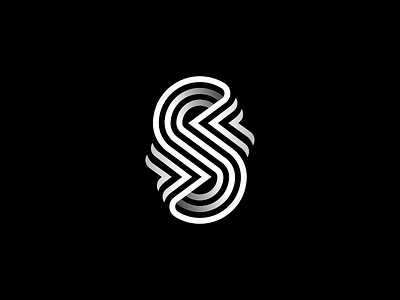 S Letter font icon identity letter lettermark line lines logo logotype mark monogram symbol typedesign typeface typogaphy