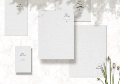 Villa Romana brand identity branding corporate brand identity design graphicdesign identity branding illustration logo packaging packaging design typography vector