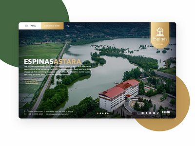 Espinas Hotel concept design espinas hotel hotel booking hotel design hotel redesign hotel website ui ui design web design