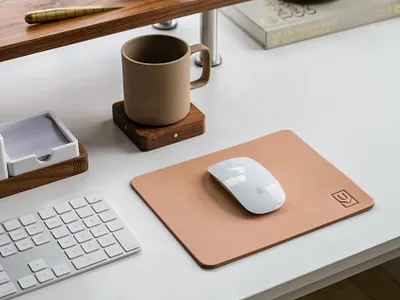 Ugmonk Leather Mousepad desk keyboard mouse mousepad office tools organization product design ugmonk workspace