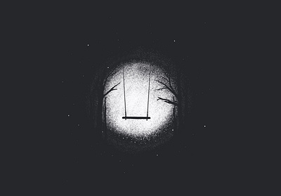 Inktober 2019 Prompt 9 | Swing black and white drawing illustration inktober inktober2019 sketch swing