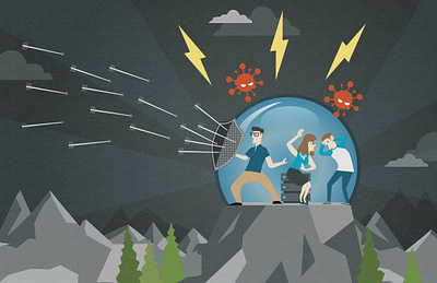 Carbonite Illustration design illustration vector
