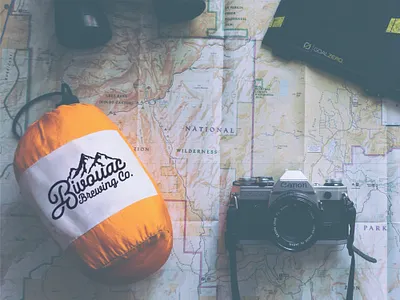 Bivouac Brewing Co. - Bivy Sack badge beer branding branding design craftbeer design illustration logo typography