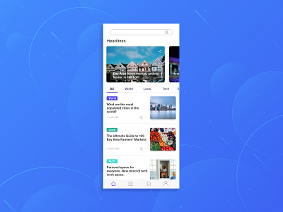 Daily UI #094 / News 094 dailyui news