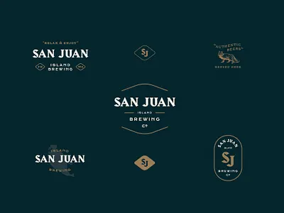 San Juan Island Brewing Co brewery brewing historic island logo san juans