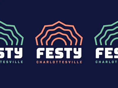 The Festy — Logo branding logo logo design music music festival wordmark