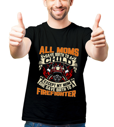 FIREFIGHTER T-SHIRT DESIGN brand design complex t shirt firefighter firefighters graphic design tshirt design tshirts