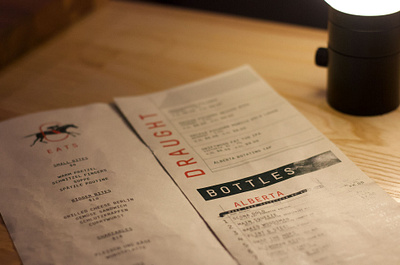 Cartago - Menu layout menu menu design print restaurant