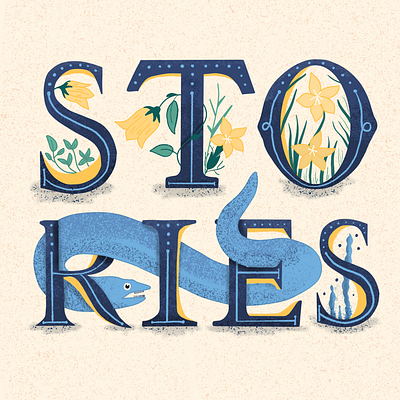 Stories lettering stories