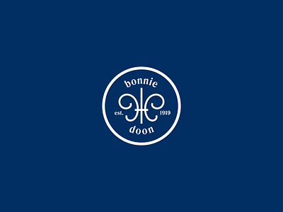 Bonnie Doon Community League brand branding design logo