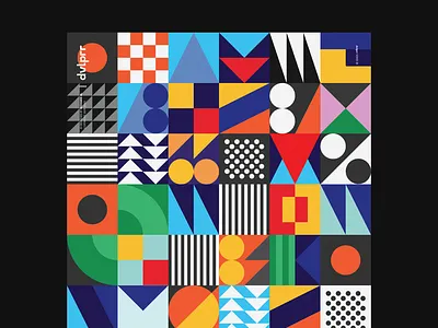 Poster 017 abstract art color geometric graphic design graphic designer illustrator pattern poster posters