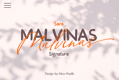 Malvinas Font Duo calligraphy fonts elegant elegant fonts font design font duo fonts collection lettering fonts logo fonts modern fonts sans font sans serif sans serif font sans serif fonts sans serif typeface serif serif font serif fonts signature signature font signature fonts