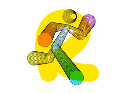 Blend Runner blend icon pictogram running