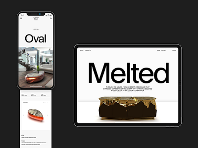 Laborati Ginori clean design grid layout minimal modern responsive typography web website whitespace