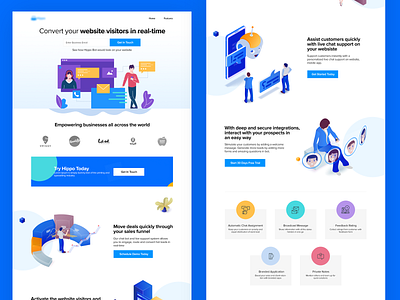 Chat Bot Website banner branding graphic illustration interactive product typography uiux vector website