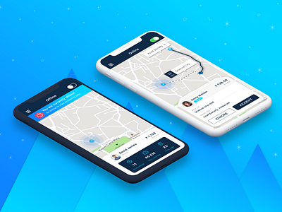 On Demand Taxi App Driver for you idea app app design app ui appui cab design driver driverapp taxidriver ui