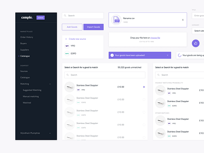 Cimple - Admin Components button desktop drag and drop dropdown input field radio button search sidebar ui ux