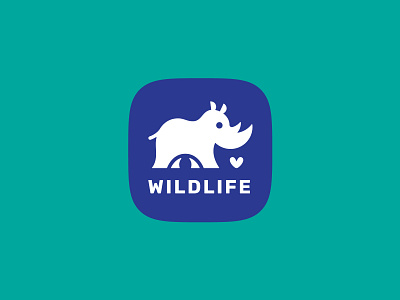 ThirtyLogos #5: Wildlife brand branding design logo rhino thirtylogos thirtylogoschallenge vector