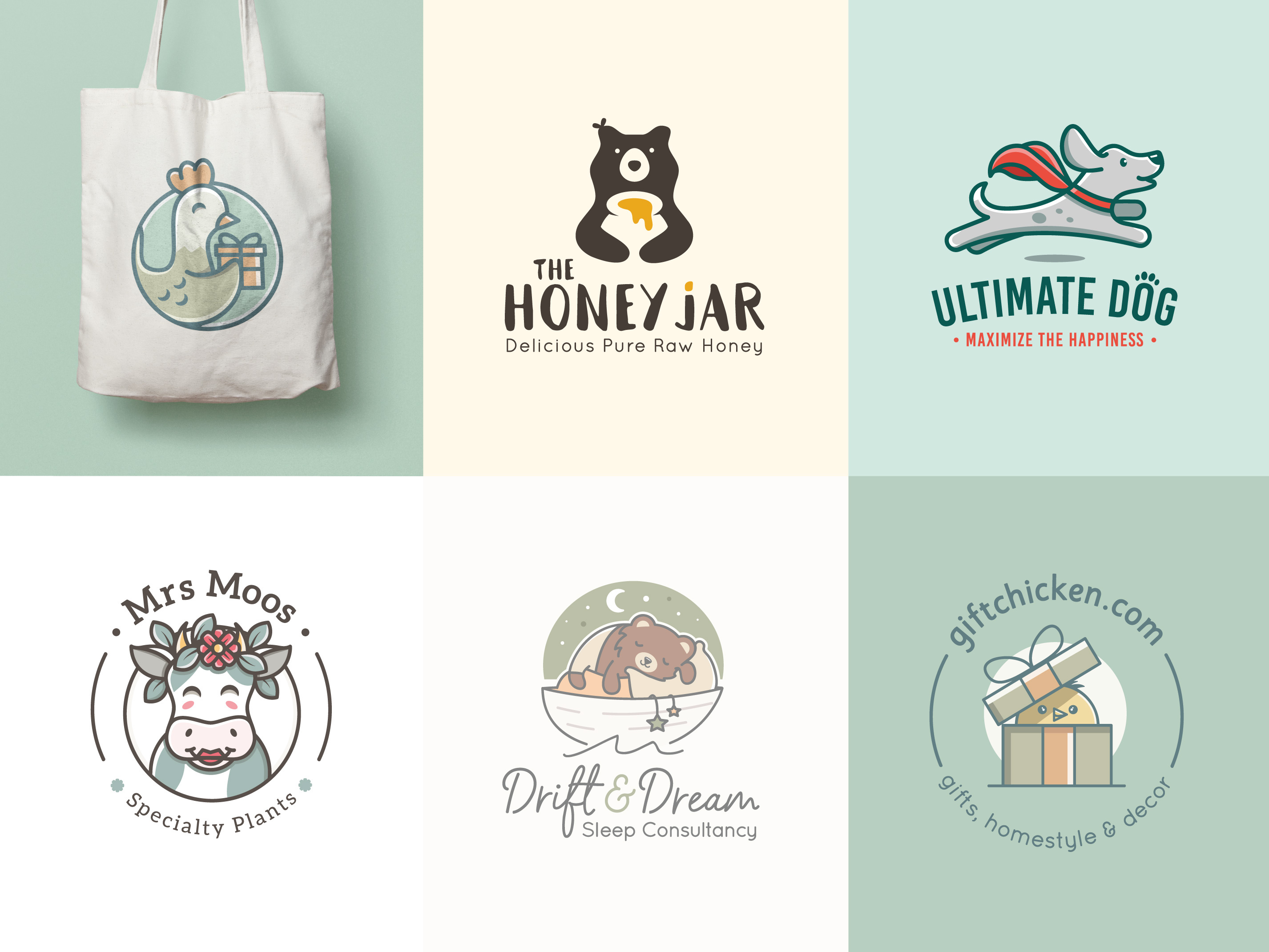 Example of Cute logos 2019 (so far)