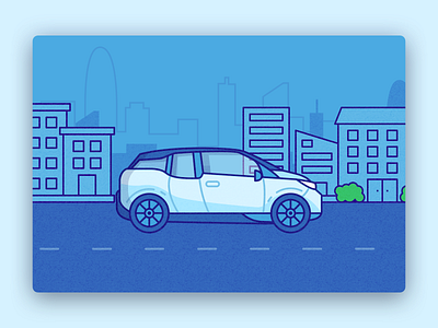 bmw i3 illustration bmwi3 car city electric emca illustration rent rent car vector
