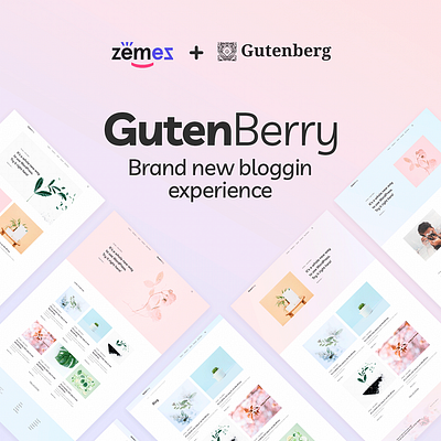 Gutenberry - Clean Blog WordPress Theme for Gutenberg editor blog theme gutenberg template for blogging webdesign webdevelopment wordpress wordpress theme