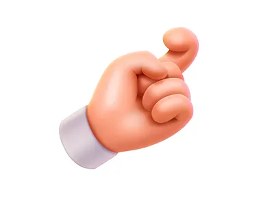 Tease carton cute design fist hand icon illustration tease ui