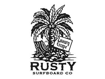 Rusty Surfboard Co. apparel australia graphic surf surfboard