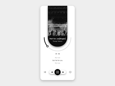 music ui 学习练习 ui