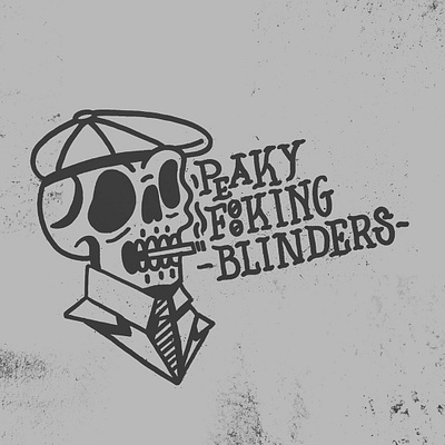 Peaky Blinders blinders design flat icon illustration illustrator minimal netflix netflixitalia peaky peaky blinders pencil vector