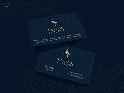 Lamos Business Card branding branding card business card card carpet corporate branding design graphic design lamos carpet lamos carpet logo