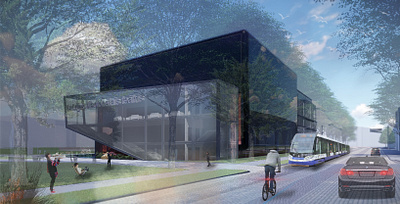 LATVIAN NATIONAL THEATRE | COMPETITION PROJECT architecture branding building city design multifunction rendering rici urbanplanning visualization