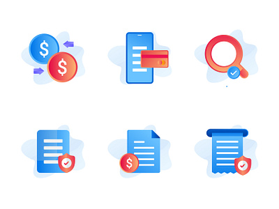 Investment & Finance Icon bank design dribbble finance flat gradient icon icondesign illustration investation investment minimalist vector