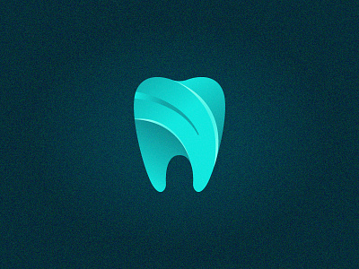 Dental Logo adobe illustrator dental dribbbleshot gradient grain graphic design icon logodesign logodesigner tooth vector