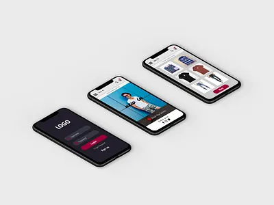 Online Clothing Mobile Application UI Design app design ecomerce mobile app mobile app design mobile apps mobile ui ui ui ux ui design uidesign uiux user experience user interface user interface design userinterface ux web website website design