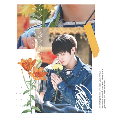 TAEYONG NCT adobe illustrator adobe indisign adobe photoshop collage flower korean kpop nct photo collage taeyong