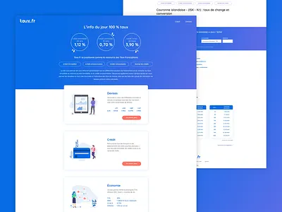 taux.fr website design sketch ui uidesign ux web webdesign website