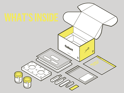 Vet Kit contents flatlay illustration illustrator isometric kit line line illustration package packaging sample science startup technical technical illustration tools vector vet veterinarian veterinary