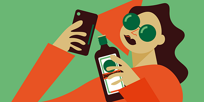 Millennial Jagermeister alcohol booze instagram iphone jager jagerbomb jagermeister liquor millennial selfie shot spirits