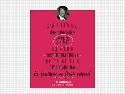 What would you tell your teenage self? advice inspiration inspitational posters tim westergren tim westergren typographic typography vector