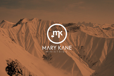 Mary Kane Ministries branding church logo design illustration logo logo design logodesign logos logotype minimal ministry logo mk mk monogram music logo rerdsystems simple singing logo