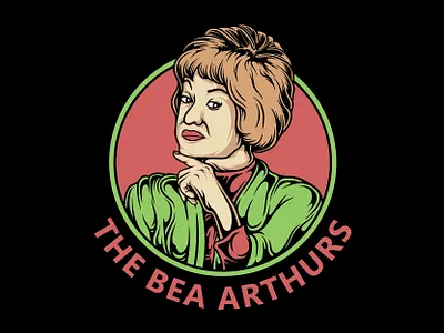 the bea arthurs album cover apparel art artwork design graphic design illustration logo t shirt design vector vector art