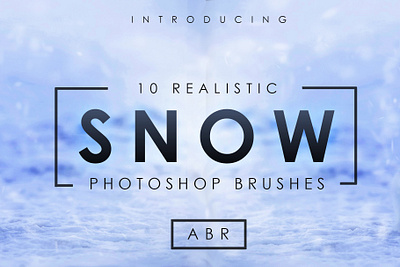 10 Realistic Photoshop Snow Brushes brush brushes cold design easy to use graphic design photoshop photoshop brush photoshop brushes snow snow brush snow brushes snow flake snowflake weather