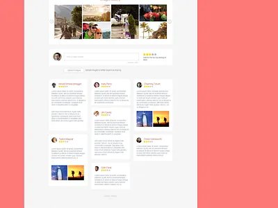 Tour details page (designed in 2012) design ui ux web