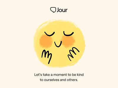 World Mental Health Day icon illustration sticker sun