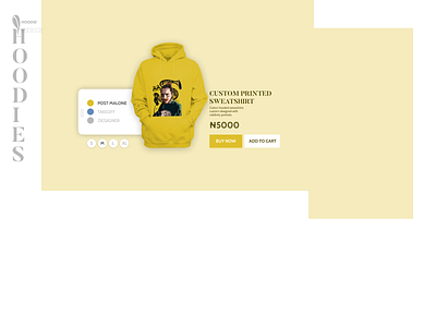 Daily UI - E Commerce Single Item animation design ui ux web