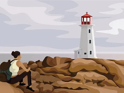 Hello Lighthouse - Wanderlust bright bucketlist darkness landscape light lighthouse scenery scenic sea sunny sunny day travel traveler view